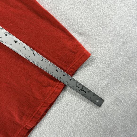 Vintage Detroit Red Wings Shirt Men's Medium Embroidered Spellout Single Stitch - Picture 5 of 10